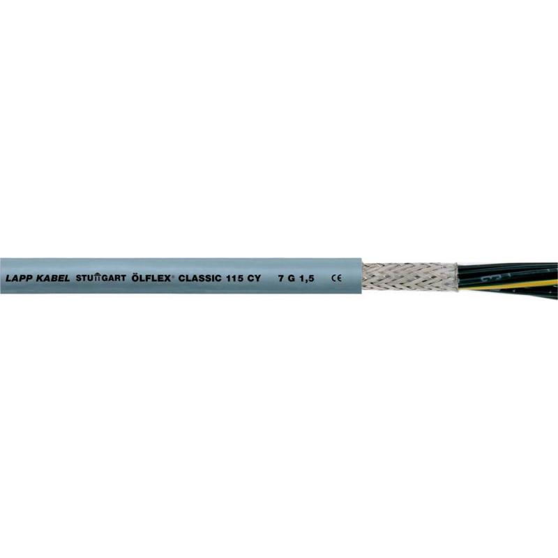 LAPP ÖLFLEX® CLASSIC 115 CY Stuurstroomkabel 7 x 0.75 mm² Grijs 1136807/500 500 m