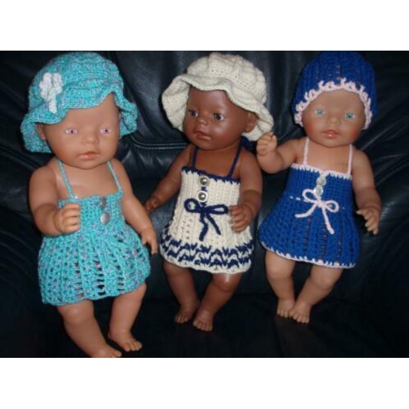 Baby Born pop met potje