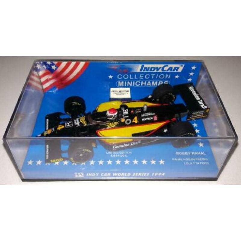 Minichamps IndyCar 1994 Lola T 94 Ford #4 Bobby Rahal 1/43