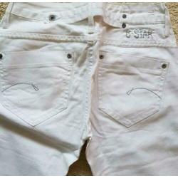 Witte G star Raw mt 29/34 zo goed als nieuw
