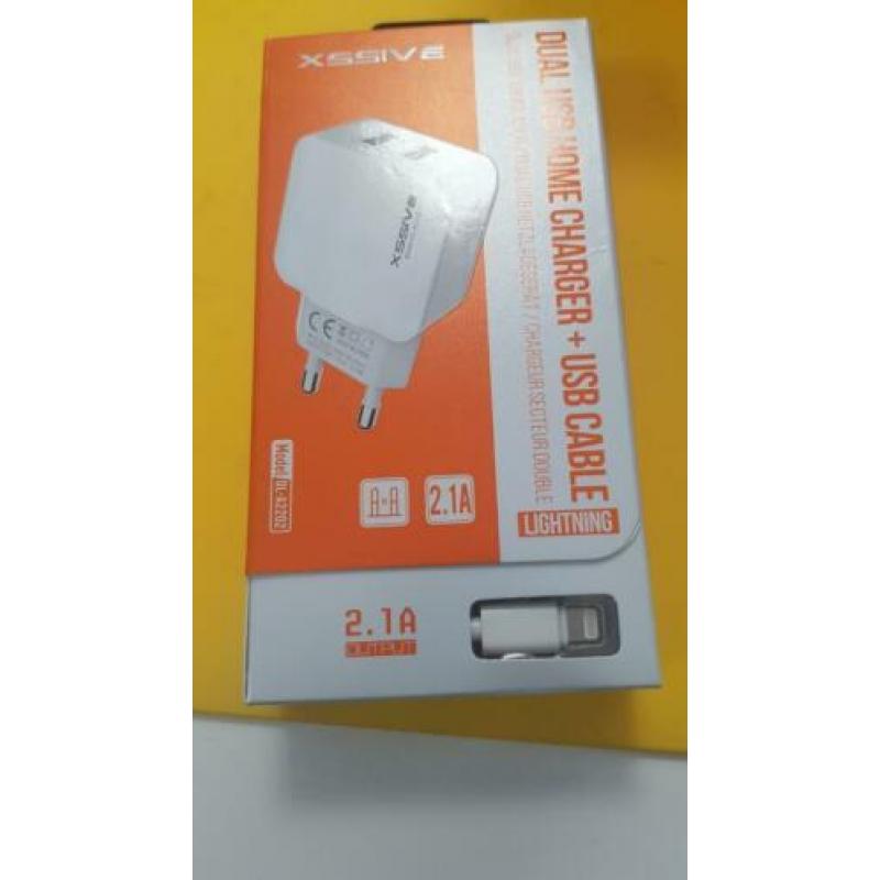 USB Home Charger met twee porten nieuwe in doos