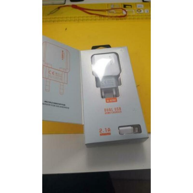 USB Home Charger met twee porten nieuwe in doos