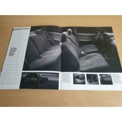 Folder Ford Escort 1993, USA uitvoering.