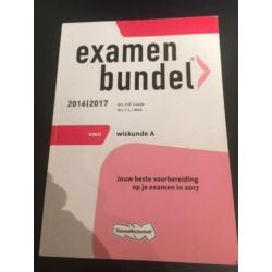 examenbundel wiskunde A VWO / 5€