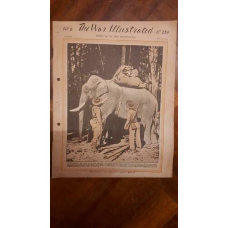 Magzine The War Illustrated WOII 1943 9x