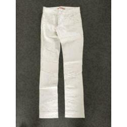 B489 MISS SIXTY spijker broek jeans gebr.wit Maat W28=36=S