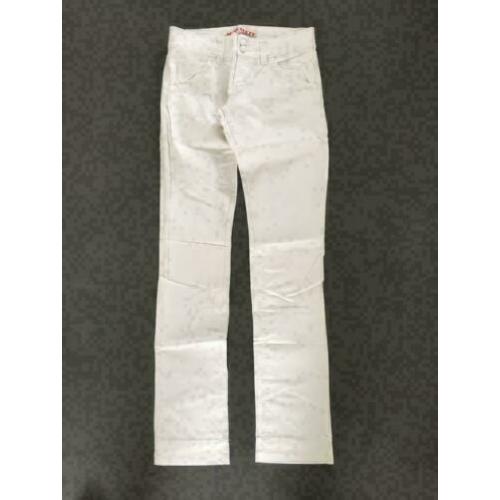 B489 MISS SIXTY spijker broek jeans gebr.wit Maat W28=36=S