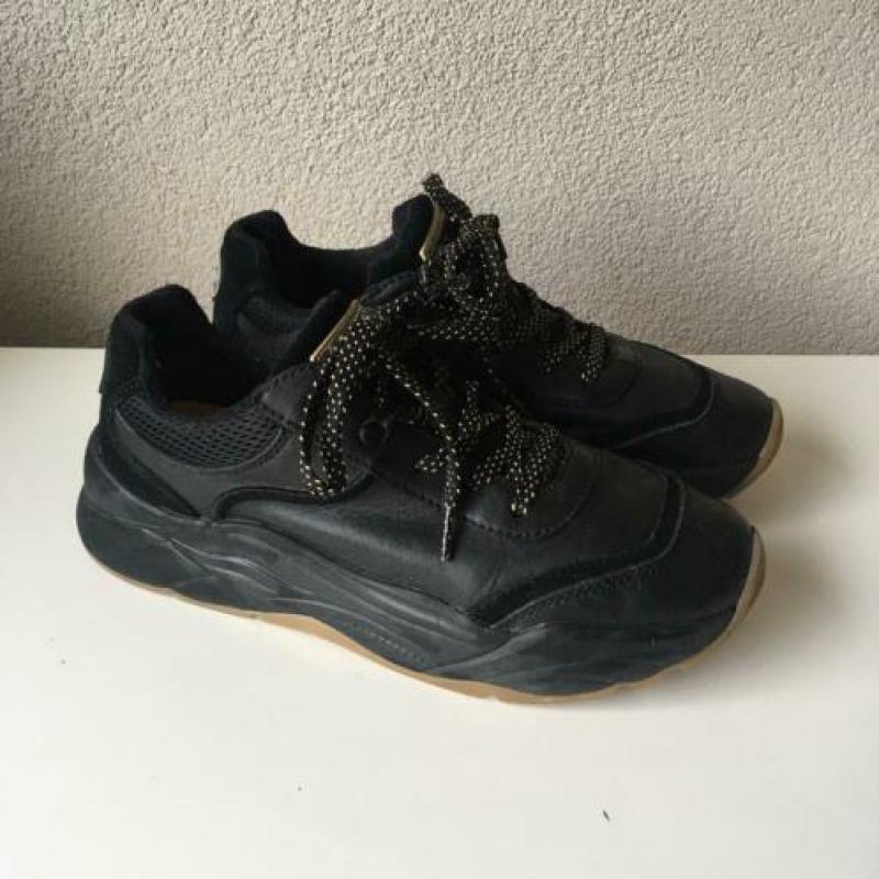 Maison scotch / scotch and soda zwarte sneakers maat 39