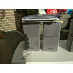 Bose lifestyle 38 met nieuwe bekabeling voor de boxen wit