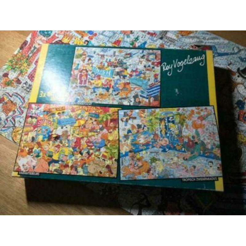 puzzel 3x1000 stukjes
