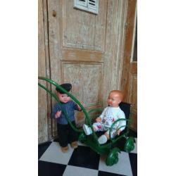 vintage poppenwagen merk Torck