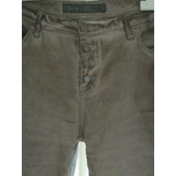 Geisha katoenen bruine broek mt. 2XL (dr. maat 42/44) zgan