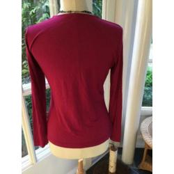 Prachtige top/shirt van Les Bleus (40) VISCOSE..