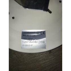 Glazen plafondlamp 30cm