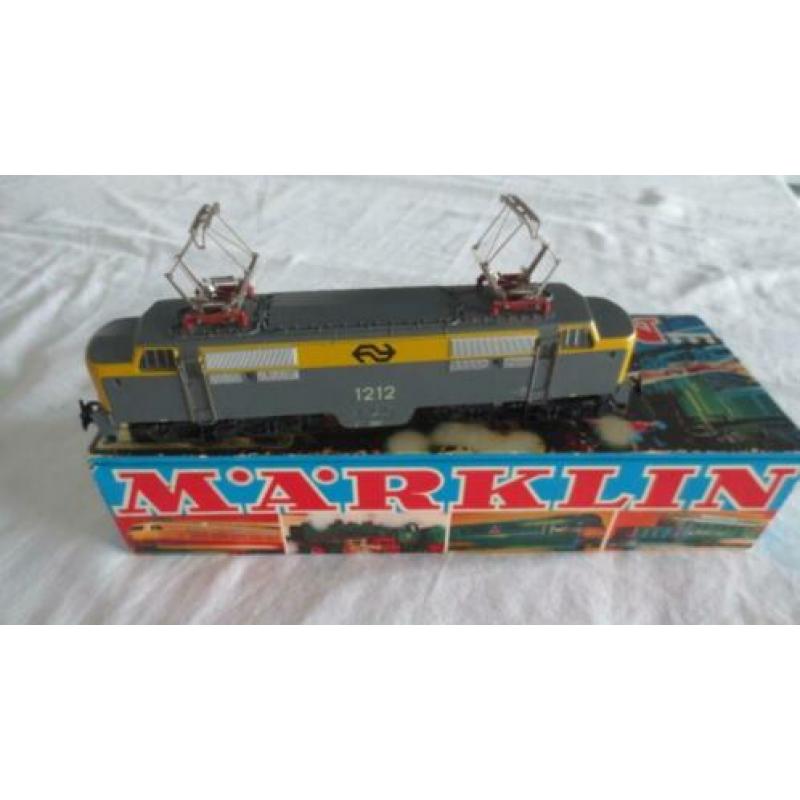 Marklin 3055 ns 1212 grijs/geel