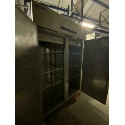 Horeca Koelkast Metos RVS 1300 liter €800,-