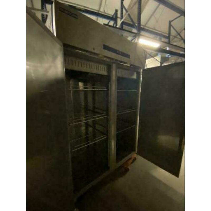 Horeca Koelkast Metos RVS 1300 liter €800,-