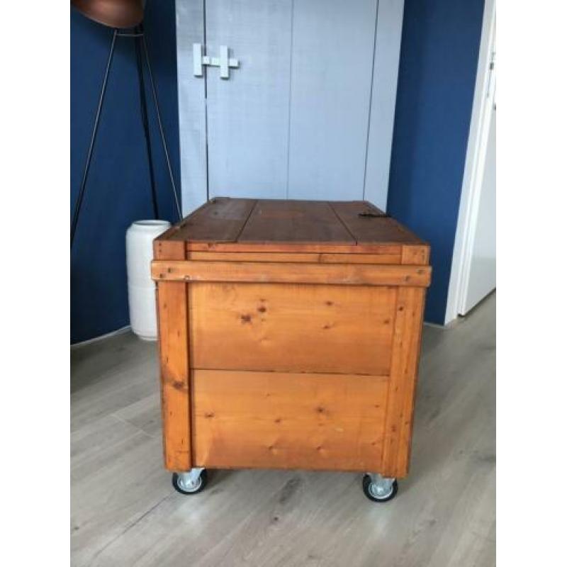 Speelgoedkist/ kist met wielen