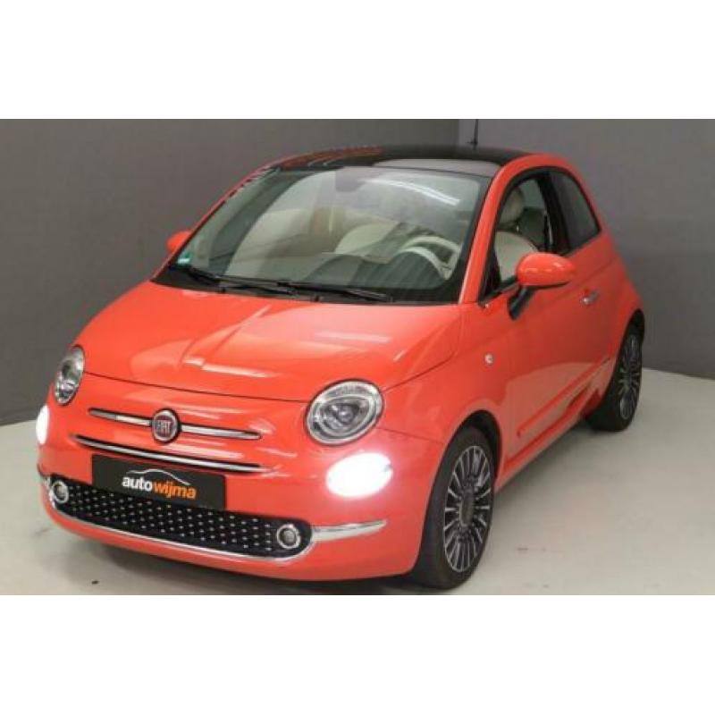 Fiat 500 0.9 TwinAir 105PK Lounge Navigatie, climate control