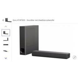 Sony HT-MT500 – Soundbar met draadloze subwoofer