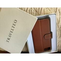 Leren hoes Travelteq voor Apple iPhone 6/6s/7/8