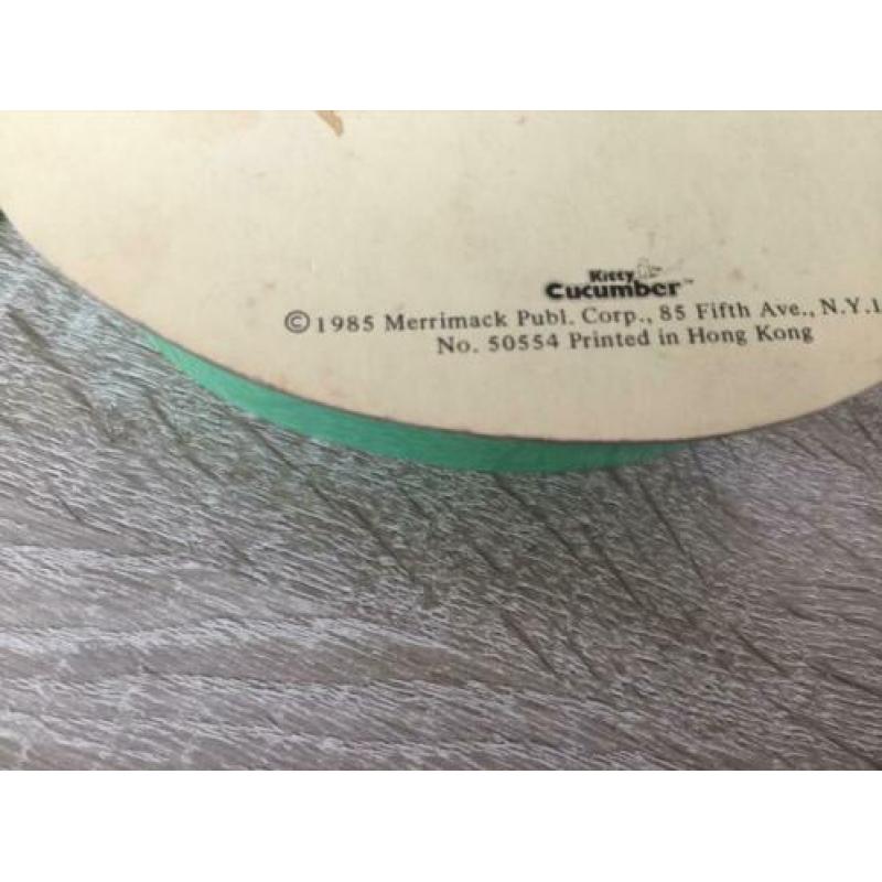 Leuk vintage Paas doosje haas kuiken 1985