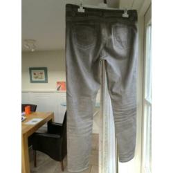 Geisha katoenen bruine broek mt. 2XL (dr. maat 42/44) zgan