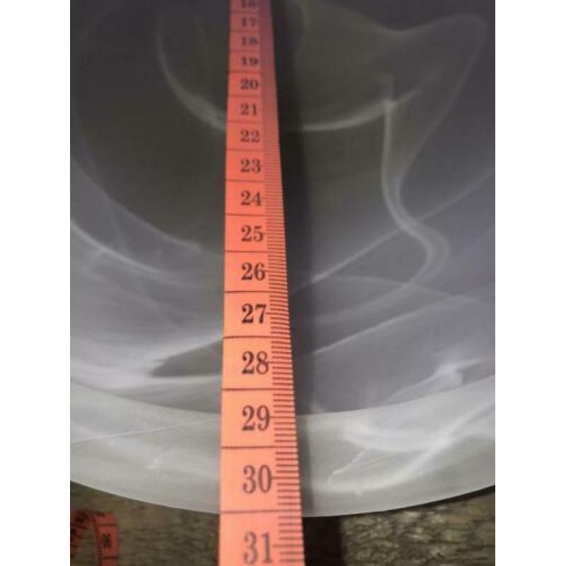 Glazen plafondlamp 30cm