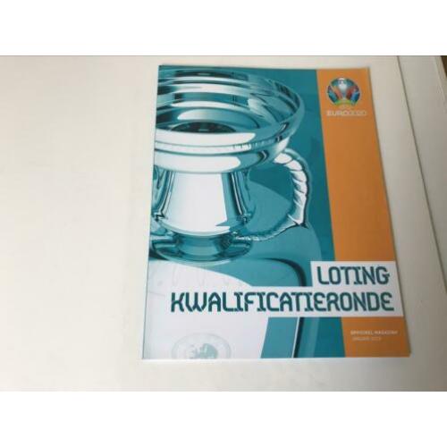 Voetbal: Euro 2000- loting kwalificatieronde. UEFA Magazine.