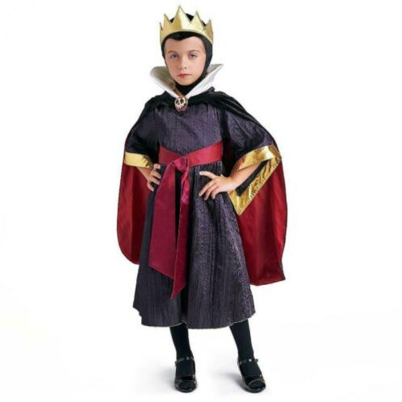 CARNAVAL Disney Boze Koningin jurk 110 116 kostuum pak