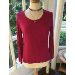 Prachtige top/shirt van Les Bleus (40) VISCOSE..