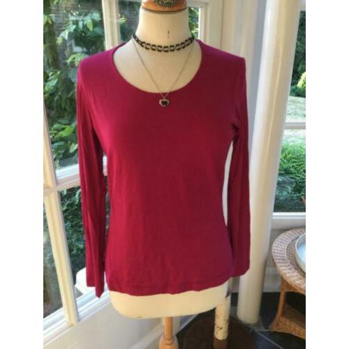Prachtige top/shirt van Les Bleus (40) VISCOSE..