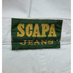 Witte katoen/linnen-mix rok van Scapa Jeans - mt 36