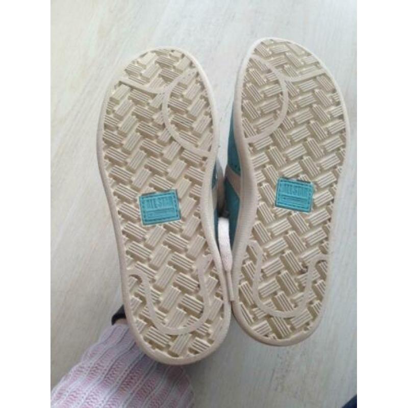 Converse sneakers maat 36 lichtblauw suède