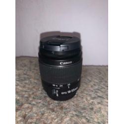 Canon zoomlens efs 18-55mm