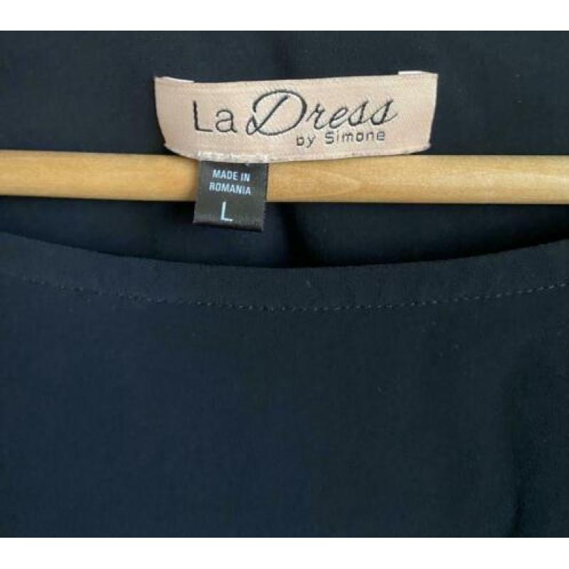 Zwart jurkje LaDress, maat L