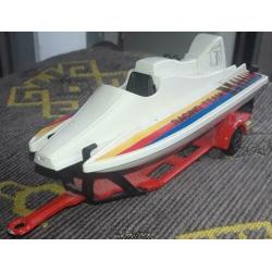 Majorette racing team speedboot met trailer