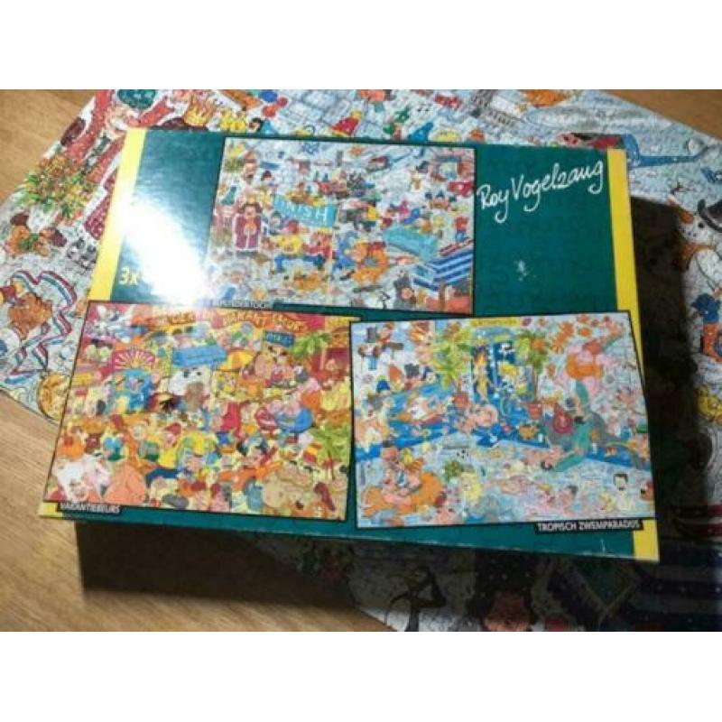 puzzel 3x1000 stukjes