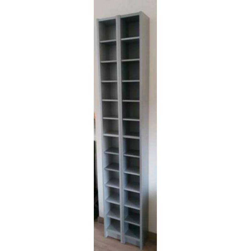 Cd kast Ikea Billy Benno lichtgrijs