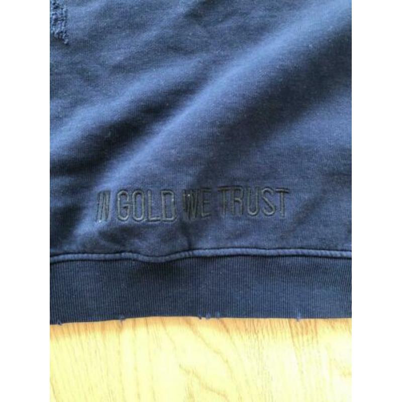 In Gold We Trust sweater XL