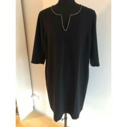 Whkpm’s OWN heerlijke zwarte tuniek, met zakken, mt 46
