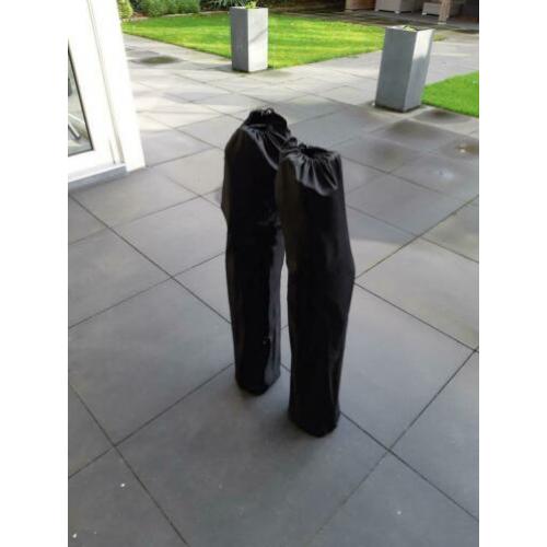 2 vouwstoelen klapstoelen met tas voor vissen of camping