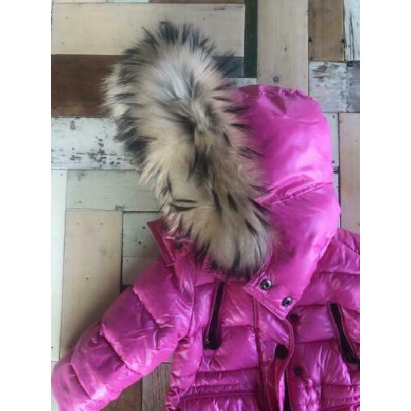 Moncler winterjas of ski-jas, maat 86, roze