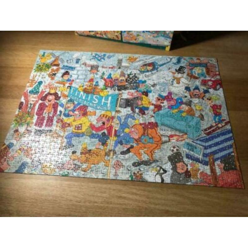 puzzel 3x1000 stukjes