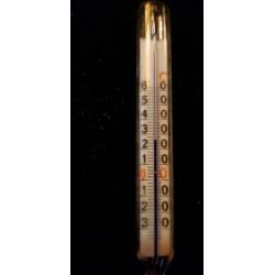 Mini kwik thermometer 7.6 cm