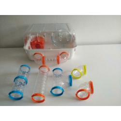 Ferplast hamsterhok met extra buisjes!