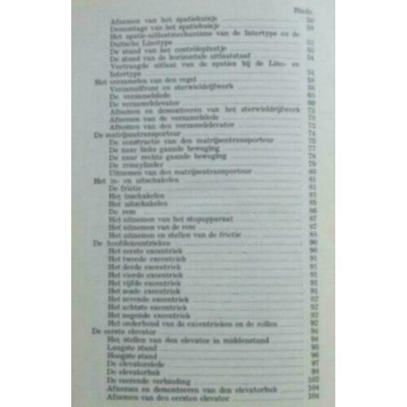 Handboek Lino-en Intertypezetter
