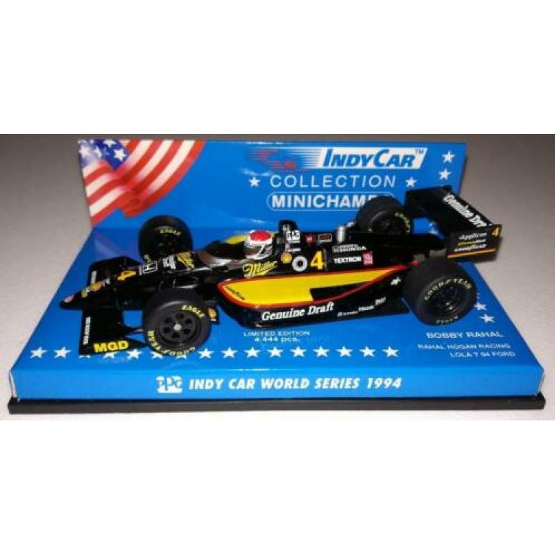 Minichamps IndyCar 1994 Lola T 94 Ford #4 Bobby Rahal 1/43