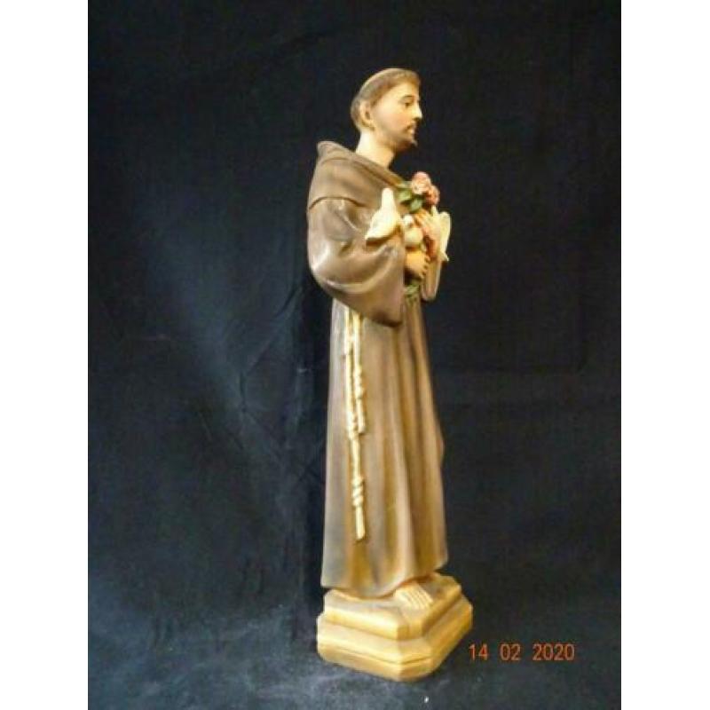 100461N=Heilige Franciscus met duiven.
