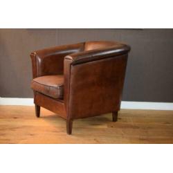 schapenleren clubs art deco